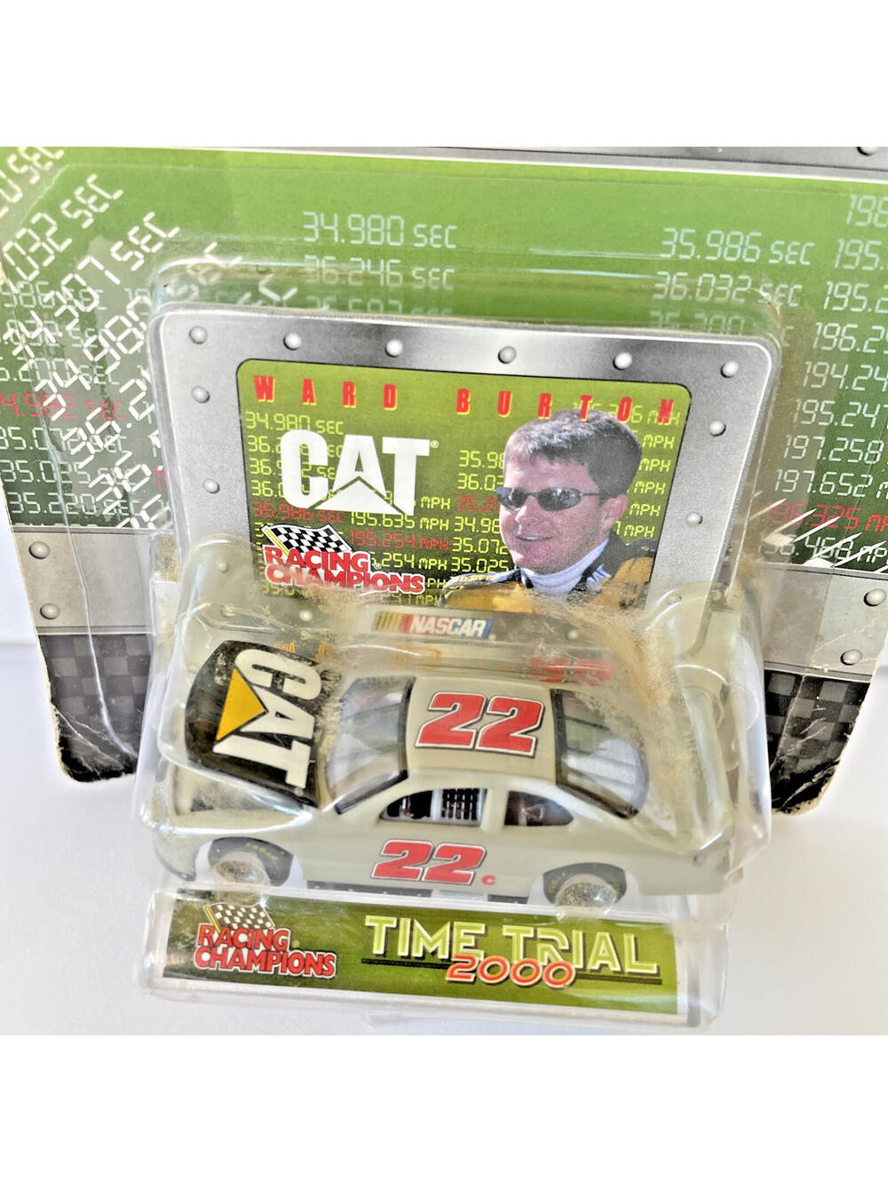 2000 Racing Champions Nascar 1:64 diecast stock car Ward Burton #22 Caterpillar